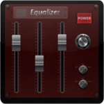 music equalizer android application logo